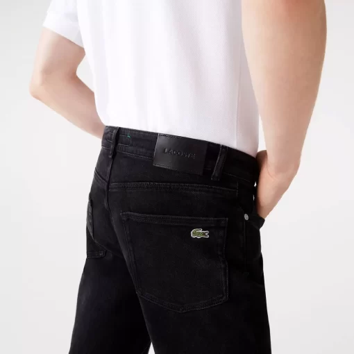 Lacoste Trousers & Shorts-Men'S Slim Fit Stretch Cotton Denim Jeans