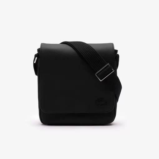 Lacoste Vertical Bags-Men'S Slimline Flap Close Satchel