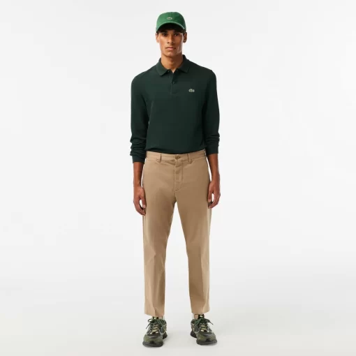 Lacoste Trousers & Shorts-Men'S Stretch Cotton Tapered Chinos