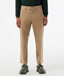 Lacoste Trousers & Shorts-Men'S Stretch Cotton Tapered Chinos