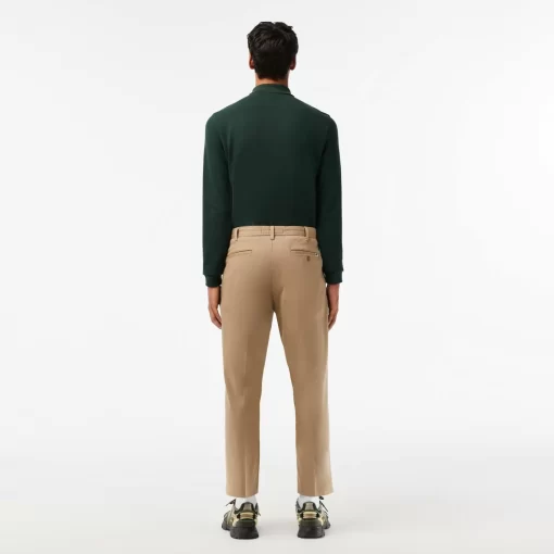 Lacoste Trousers & Shorts-Men'S Stretch Cotton Tapered Chinos