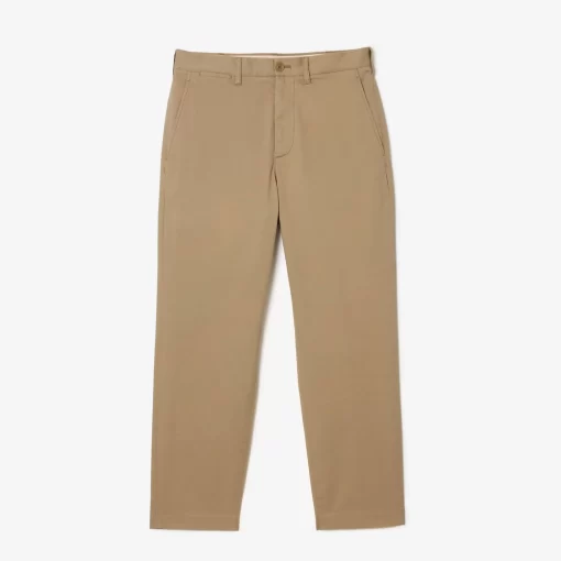 Lacoste Trousers & Shorts-Men'S Stretch Cotton Tapered Chinos