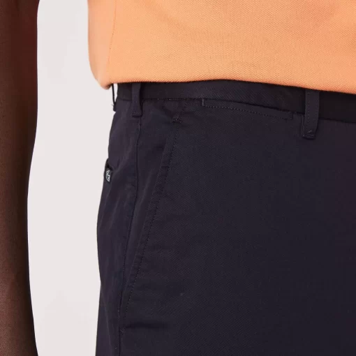 Lacoste Trousers & Shorts-Men'S Stretch Cotton Tapered Chinos