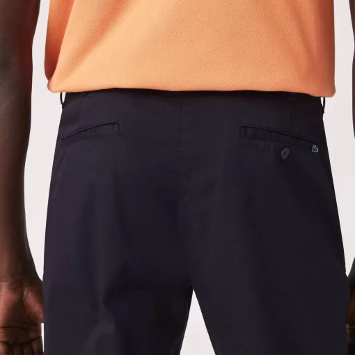 Lacoste Trousers & Shorts-Men'S Stretch Cotton Tapered Chinos