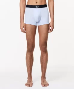 Lacoste Underwear & Lounge Wear-Men'S Stretch Cotton Trunk 3-Pack