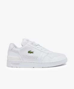 Lacoste Sneakers-Men'S T-Clip Leather And Synthetic Trainers