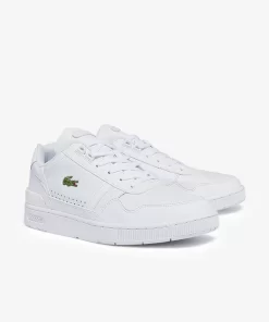 Lacoste Sneakers-Men'S T-Clip Leather And Synthetic Trainers