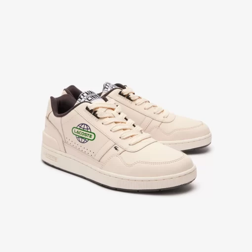 Lacoste Sneakers-Men'S T-Clip Leather Globe Trainers