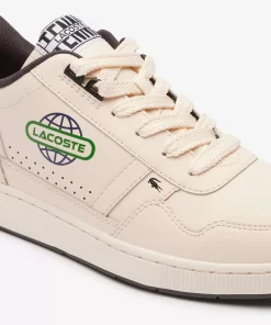 Lacoste Sneakers-Men'S T-Clip Leather Globe Trainers