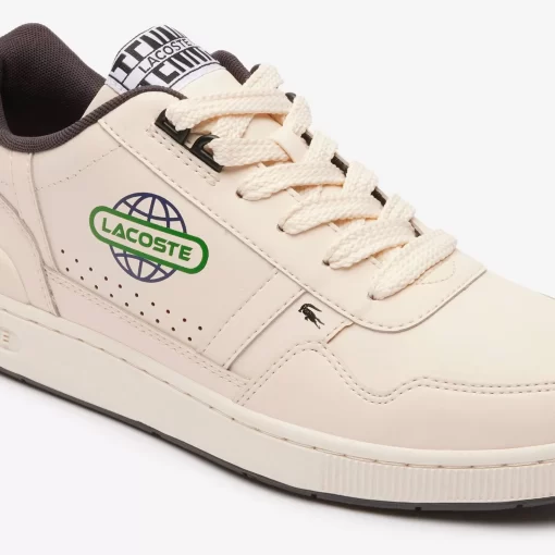 Lacoste Sneakers-Men'S T-Clip Leather Globe Trainers