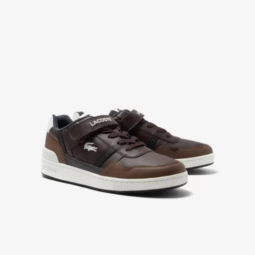 Lacoste Sneakers-Men'S T-Clip Velcro Leather Trainers