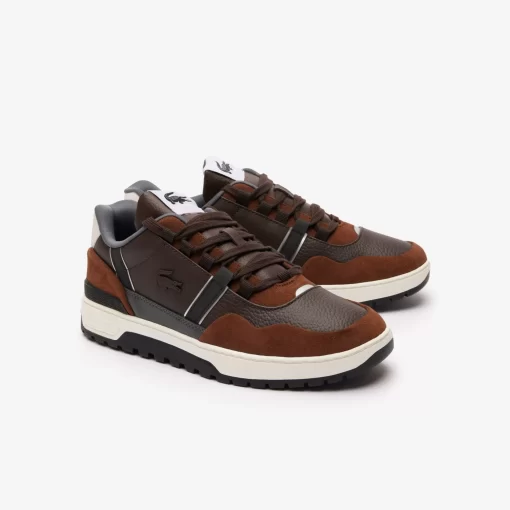 Lacoste Outdoor-Men'S T-Clip Winter Leather Outdoor Trainers