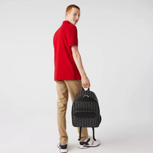 Lacoste Backpack-Men'S The Blend Monogram Backpack