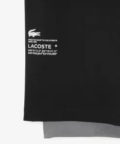 Lacoste Fitness & Training-Men'S Two-Tone Sport Shorts With Built-In Undershorts