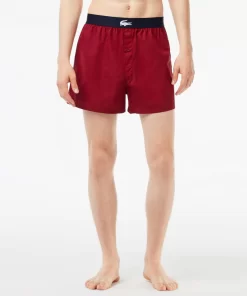 Lacoste Underwear & Lounge Wear-Men'S Ultra-Soft Cotton Boxer 3-Pack