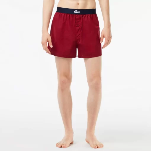 Lacoste Underwear & Lounge Wear-Men'S Ultra-Soft Cotton Boxer 3-Pack