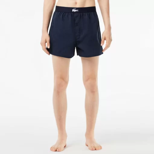 Lacoste Underwear & Lounge Wear-Men'S Ultra-Soft Cotton Boxer 3-Pack