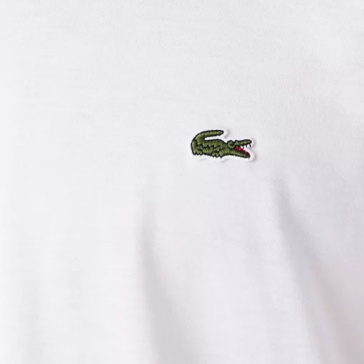 Lacoste T-Shirts-Men'S V-Neck Pima Cotton Jersey T-Shirt