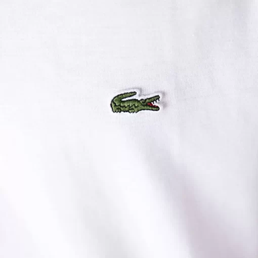 Lacoste T-Shirts-Men'S V-Neck Pima Cotton Jersey T-Shirt