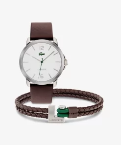 Lacoste Watches-Men'S Watch And Jewelry Giftset