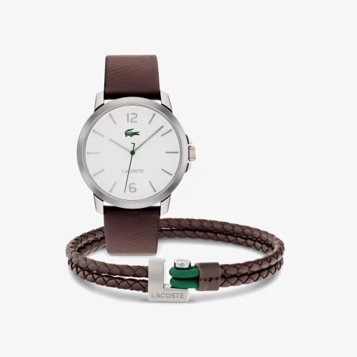 Lacoste Watches-Men'S Watch And Jewelry Giftset