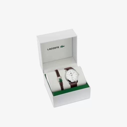 Lacoste Watches-Men'S Watch And Jewelry Giftset