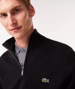 Lacoste Knitwear-Men'S Wool Trucker Sweater