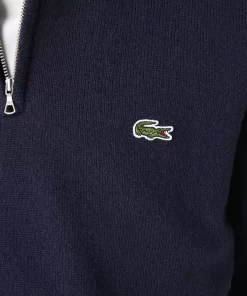 Lacoste Knitwear-Men'S Wool Trucker Sweater