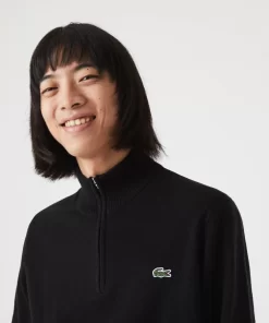 Lacoste Knitwear-Men'S Wool Trucker Sweater