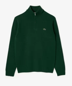 Lacoste Knitwear-Men'S Wool Trucker Sweater