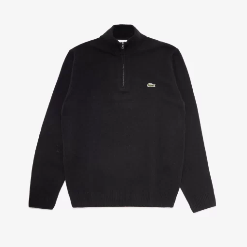 Lacoste Knitwear-Men'S Wool Trucker Sweater