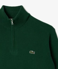 Lacoste Knitwear-Men'S Wool Trucker Sweater