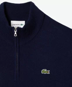 Lacoste Knitwear-Men'S Wool Trucker Sweater