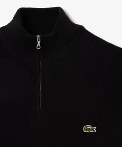 Lacoste Knitwear-Men'S Wool Trucker Sweater