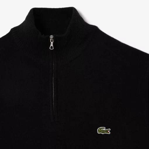 Lacoste Knitwear-Men'S Wool Trucker Sweater