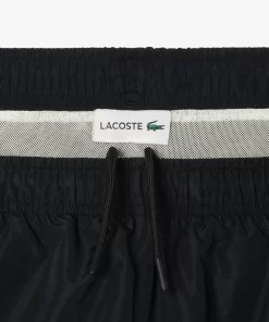 Lacoste Swimwear-Mid Length Colourblock Swim Trunks