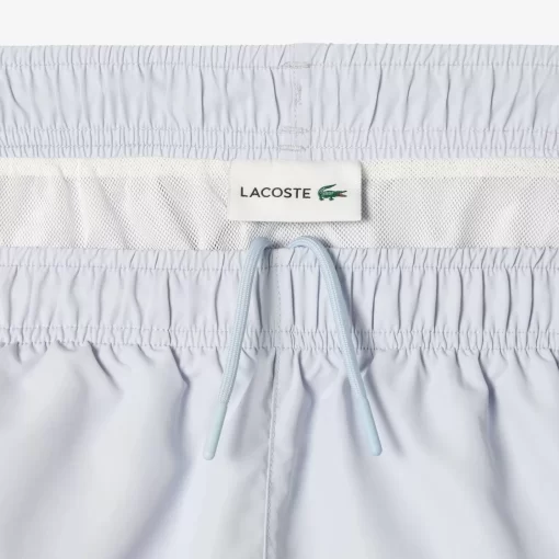 Lacoste Swimwear-Mid Length Colourblock Swim Trunks