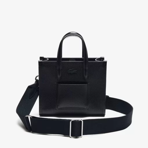 Lacoste Cross Body-Mini Chantaco Leather Tote