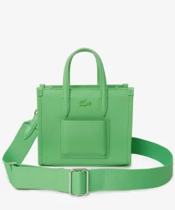 Lacoste Cross Body-Mini Chantaco Leather Tote