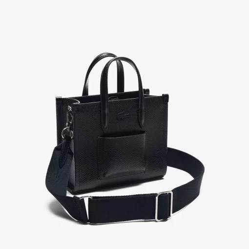 Lacoste Cross Body-Mini Chantaco Leather Tote