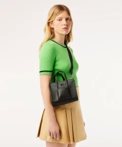 Lacoste Cross Body-Mini Chantaco Leather Tote