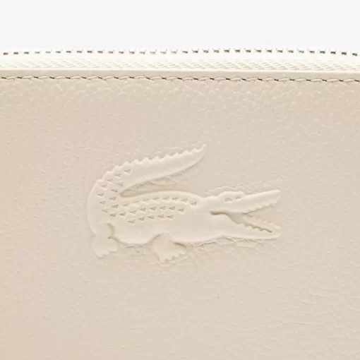 Lacoste Wallets & Small Leather Goods-Mini City Court Grain Leather Coin Purse