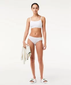 Lacoste Underwear & Loungewear-Mini Croc Signature Bandeau Bralette