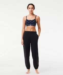 Lacoste Underwear & Loungewear-Mini Croc Signature Bandeau Bralette