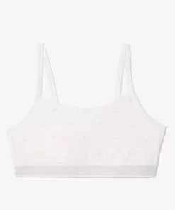 Lacoste Underwear & Loungewear-Mini Croc Signature Bandeau Bralette