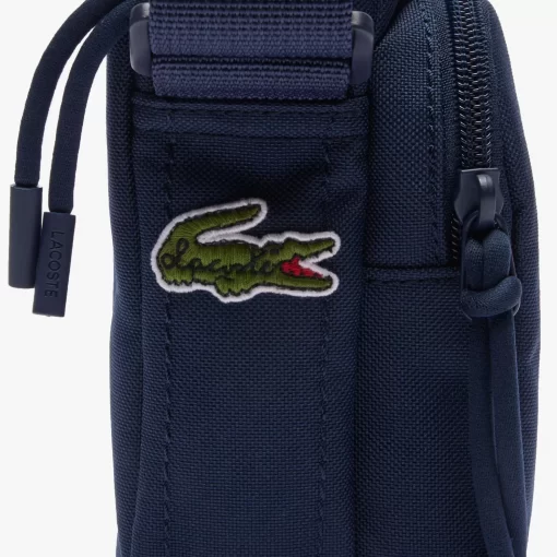 Lacoste Cross Body-Mini Crocodile Contrast Print Shoulder Bag