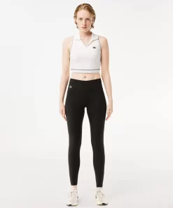 Lacoste Fitness & Training-Mini Pocket Printed Sport Leggings