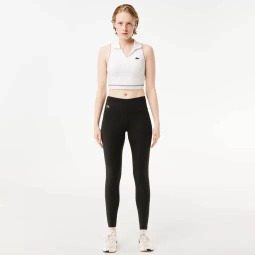 Lacoste Fitness & Training-Mini Pocket Printed Sport Leggings