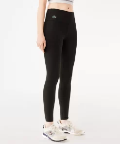 Lacoste Fitness & Training-Mini Pocket Printed Sport Leggings