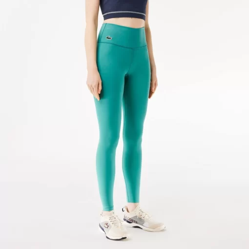 Lacoste Fitness & Training-Mini Pocket Printed Sport Leggings